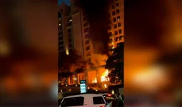 Иран зымыраны Дубайдағы 5 жұлдызды қонақүй маңына құлады (ВИДЕО)