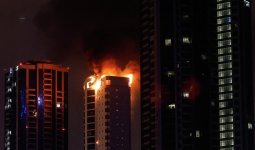 Бахрейнде ирандық дрон көпқабатты тұрғын үйге соғылды (ВИДЕО)