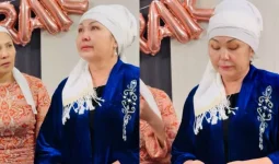 «Өле-өлгенше Асекеңнің әруағының алдында қызмет етемін»: Бағдат Әшімова ауызашарда жылап қалды (ВИДЕО)
