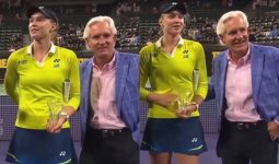 «Белінен ұстамақ болған»: Елена Рыбакина турнирде ыңғайсыз жағдайға тап болды (ВИДЕО)