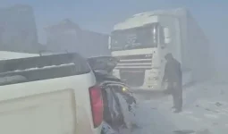 «Бораннан жол көрінбеген»: Астана-Қарағанды тасжолында 7 көлік соқтығысып, 1 адам көз жұмды