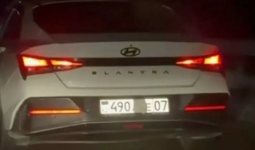 Жамбылда жүргізуші өрескел ереже бұзып, жауапқа тартылды