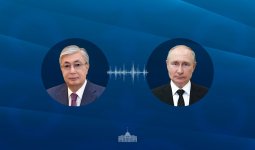 Қасым-Жомарт Тоқаев Ресей Президентімен телефон арқылы сөйлесті