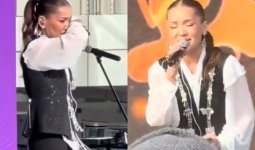 «Сахна этикасы қайда?»: Мақпал Исабекова концертте ән айтамын деп жылап жіберді (ВИДЕО)