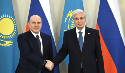 Тоқаев Ресей Премьер-министрі Михаил Мишустинді қабылдады