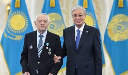 Әлем шыңдарын бағындырған әйгілі альпинист Ерванд Ильинскийге ең жоғары атақ берілді