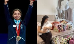 Паралимпиада чемпионы Ақмарал Науатбек алғаш рет ана атанды