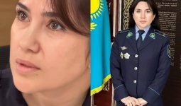 «Қазақтың Моника Беллучиі»: Маңғыстауда полиция подполковнигін зейнетке шығарып салды (ВИДЕО)