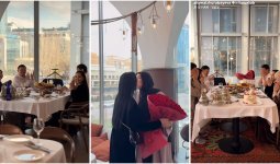 «Көңілімізді бірлеп алдық»: Алтынай Жорабаева жаңа құдаларымен танысты (ВИДЕО)