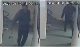 Астанада подъезде балта ұстаған мас ер адам 15 тәулікке қамалды