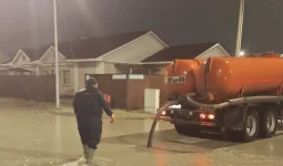 Маңғыстау облысында нөсер жауын салдарынан үйлерді су басты