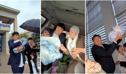 «Қошқарым дүниеге келді»: Өзінен 19 жас кіші қызға үйленген танымал актер ұлды болды (ВИДЕО)