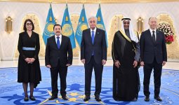 Қасым-Жомарт Тоқаев 4 мемлекеттің елшісіне сенім грамоталарын тапсырды