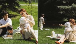 «Бірі байқаса, бірі сезбей де қалды»: Көптен көрінбей кеткен Ерке Есмахан сүйінші жаңалқ айтты (ФОТО)