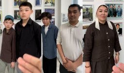 «Елсұңқар, Ұлтқыран, Сәтмөр»: Блогер Мұхтар Шахановтың ұрпағын көрсетті (ВИДЕО)