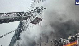 Қаза тапқандар бар: Мәскеудегі құрылыс алаңында ірі өрт болды