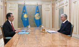 Президент Бақытжан Сағынтаевты қабылдады