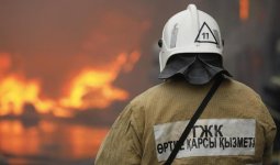 Түркістан облысында балабақша ғимараты өртеніп кетті