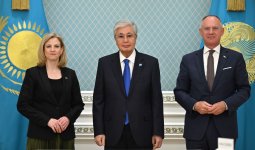 Мемлекет басшысы Аустрияның Үкімет мүшелерін қабылдады