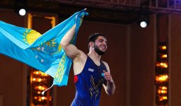 Қазақстандық балуан Азия чемпионатында топ жарып, алтын медаль алды