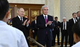 Владимир Путиннің Қазақстанға ресми сапары басталды