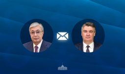 Мемлекет басшысы Хорватия Президентіне жеделхат жолдады