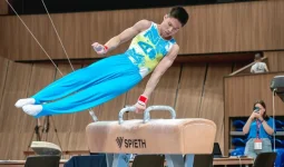 Қазақ баласы спорттық гимнастикадан Challenge Cup турнирінде күміс жүлдеге ие болды