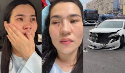 «Бір Алла сақтады»: Танымал директор Ақмоншақ Нұртаза жол апатына ұшырады (ВИДЕО)