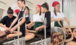 «Нағыз келін болатын қыздар»: Тұрсынбектің қыздары пысықтығымен таңғалдырды (ВИДЕО)