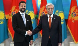 Қазақстан мен Черногория президенттері шағын құрамда келіссөз жүргізді