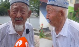 «2 сағат сайын ұрды»: Туған ұлынан таяқ жеген 90 жастағы қария сұхбат берді (ВИДЕО)
