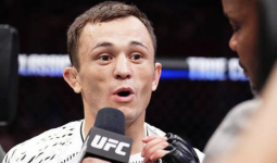 Бекзат Алмахан UFC-дегі төртінші жекпе-жегінде жеңіліс тапты (ВИДЕО)