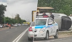 Павлодарда жантүршігерлік жол апатынан 2 адам қаза тапты (ВИДЕО)