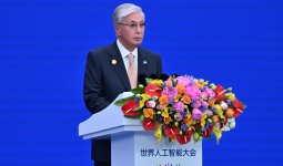 Президент Дүниежүзілік жасанды интеллект жөніндегі конференцияда сөз сөйледі