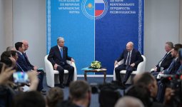 Путин: Ресей мен Қазақстанның стратегиялық серіктестігі нығайып келеді