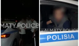 Алматыда жаппай төбелес: Бір адам пышақ жарақатын алды