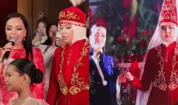 «Қазіргі күйеуі көрінбейді»: Алтынай Жорабаева екінші қызын ұзатты (ВИДЕО)
