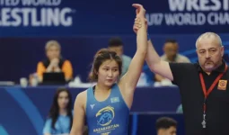 Балуан Айша Әбдімәлік  күрестен әлем чемпионатының күміс жүлдегері атанды