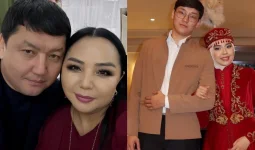 «Біздің дұғамыз әрдайым сенімен»: Алтынай Жорабаеваның күйеуі ұзатылған қызына әсерлі жазба арнады