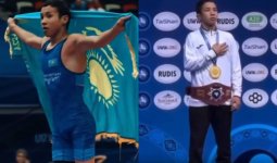 16 жастағы қазақ балуаны еркін күрестен әлем чемпионы атанды (ВИДЕО)