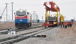 «Достық-Мойынты» желісінің екінші жолын іске қосу арқылы жүк пойыздарының жылдамдығы 87,5%-ға артады