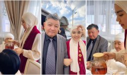 «Төркіні келгенде төрде отыру керек»: Құдалықта шәй құйып жүрген Алтынай Жорабаеваның қызы сынға қалды (ВИДЕО)