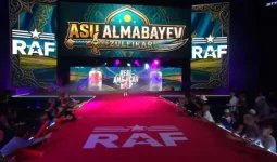 Асу Алмабаев RAF-тегі алғашқы белдесуінде 1 минутта жеңіліп қалды