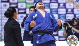 Қазақстандық дзюдошы әлем чемпионатында алтын медаль жеңіп алды
