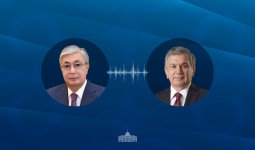 Шавкат Мирзиёев Тоқаевты Құрылтай сайлауының сәтті өтуімен құттықтады