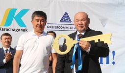 Сырым ауданында су жаңа мектеп пайдалануға берілді