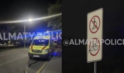 Алматыда самокат мінген 44 жастағы ер адам көз жұмды