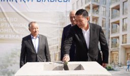 Ұлытау облысында 300 пәтерлі тұрғын үй кешендерінің құрылысы басталды