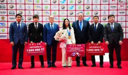Дзюдодан әлем чемпионы Фатима Сұпығалиеваға пәтер берілді