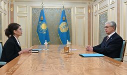 Мемлекет басшысы Қауіпсіздік Кеңесі Төрағасының орынбасары Аида Балаеваны қабылдады